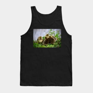 Chick Siblings / Swiss Artwork Photography Tank Top